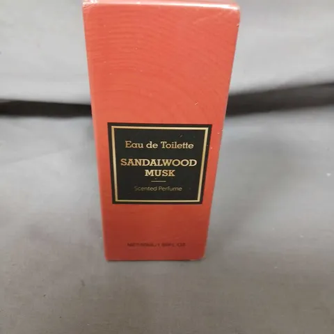 BOXED AND SEALED SANDALWOOD MUSK EAU DE TOILETTE 50ML