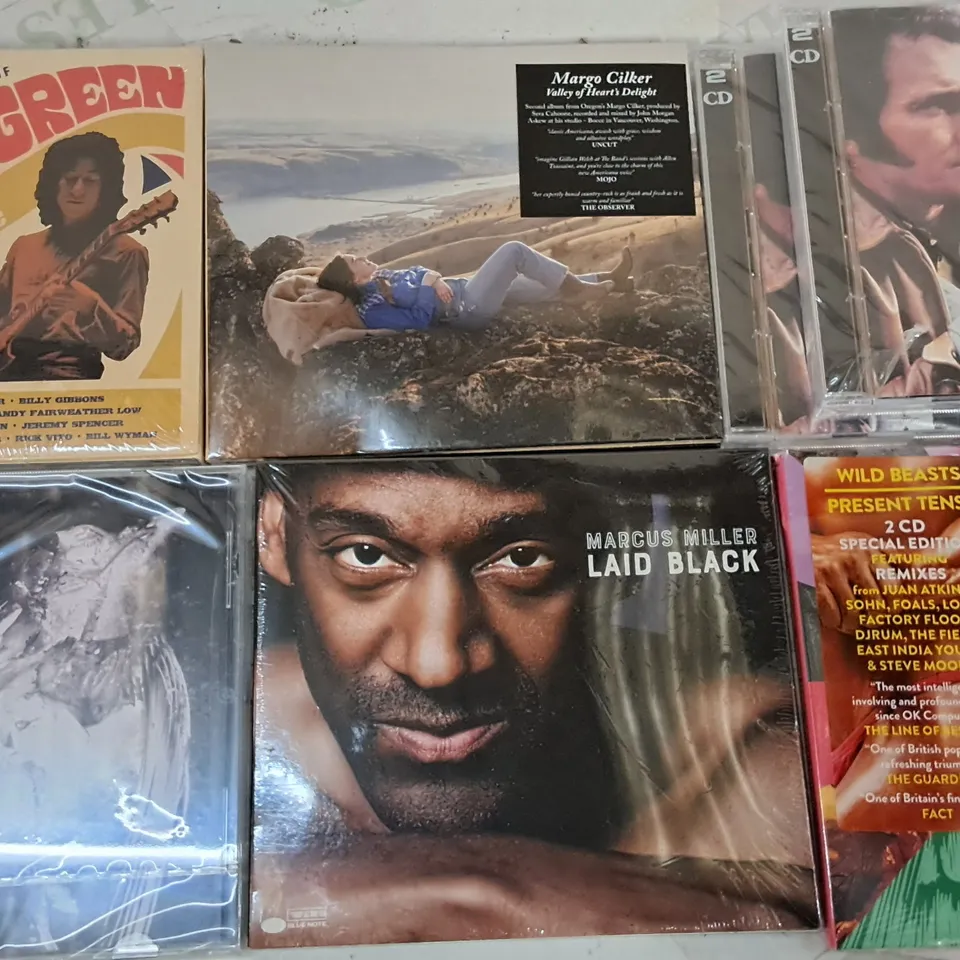 LOT OF APPROXIMATELY 45 ASSORTED MEDIA ITEMS TO INCLUDE HELLDIVER FOR PS4, PITCH PERFECT BOX SET AND MARCUS MILLER CD