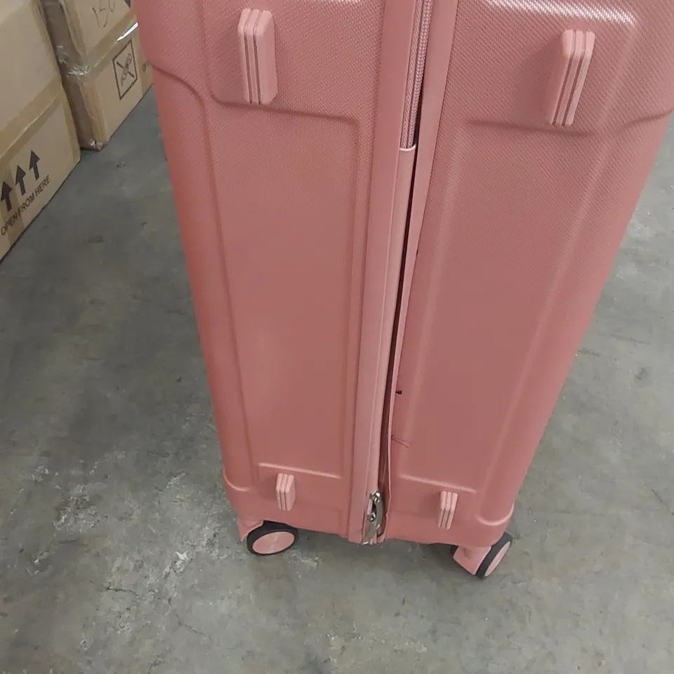 BOXED HARDSHELL SUITCASE - PINK