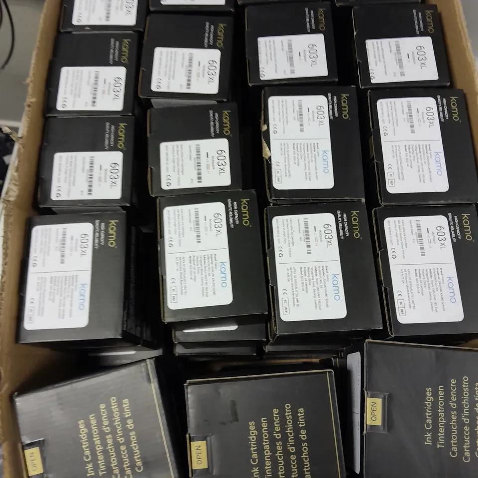 APPROXIMATELY 40 KAMO PRINTER INK CARTRIDGES IN VARIOUS MODELS TO INCLUDE 603, 580, 581 ETC - COLLECTION ONLY 