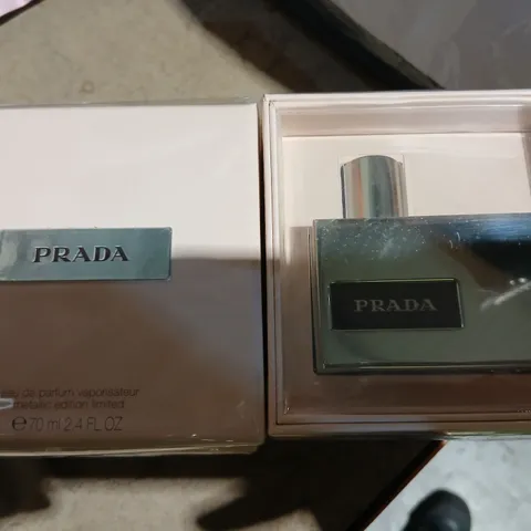 FOUR BOXED PRADA EAU DE PARFUM METALLIC EDITION 70ML