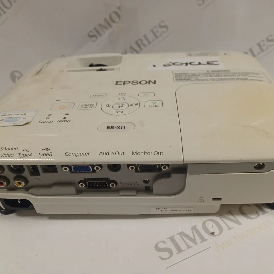UNBOXED EPSON EB-X11 LCD PROJECTOR