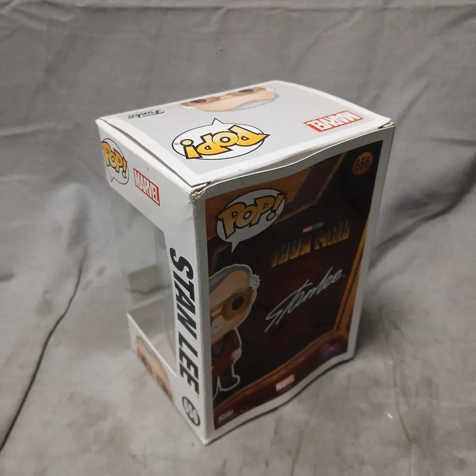 FUNKO POP! MARVEL STAN LEE AS IRON MAN – #656 SUMMER CONVENTION EXCLUSIVE (BOXED)