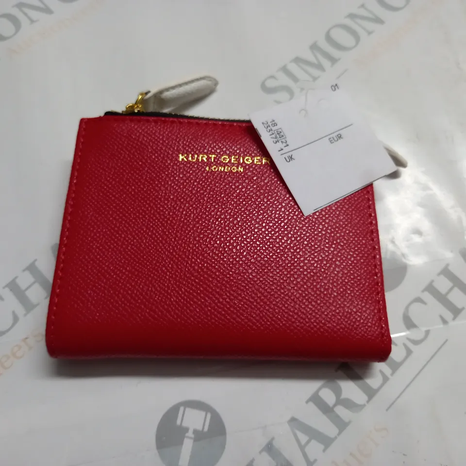 KURT GEIGER RED PURSE
