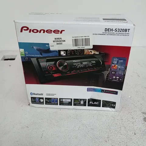Pioneer DEH-S320BT CD Receiver with Bluetooth – Boxed Car Stereo Head Unit