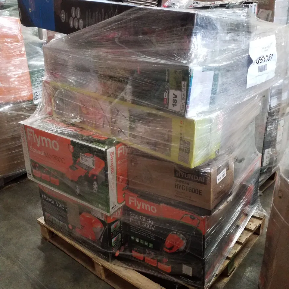 PALLET OF APPROXIMATELY 18 UNPROCESSED RAW RETURN HOUSEHOLD AND ELECTRICAL GOODS TO INCLUDE;