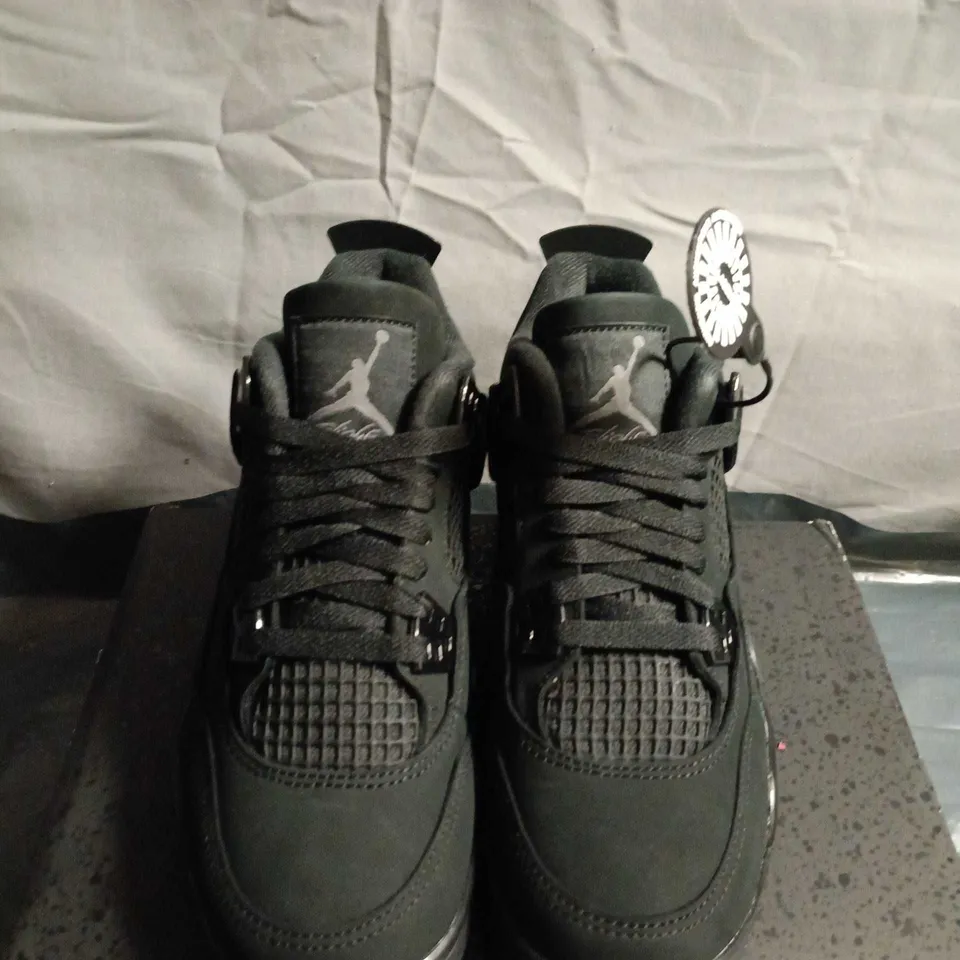 BOXED PAIR OF AIR JORDAN 4 RETRO OG - UK SIZE 4.5