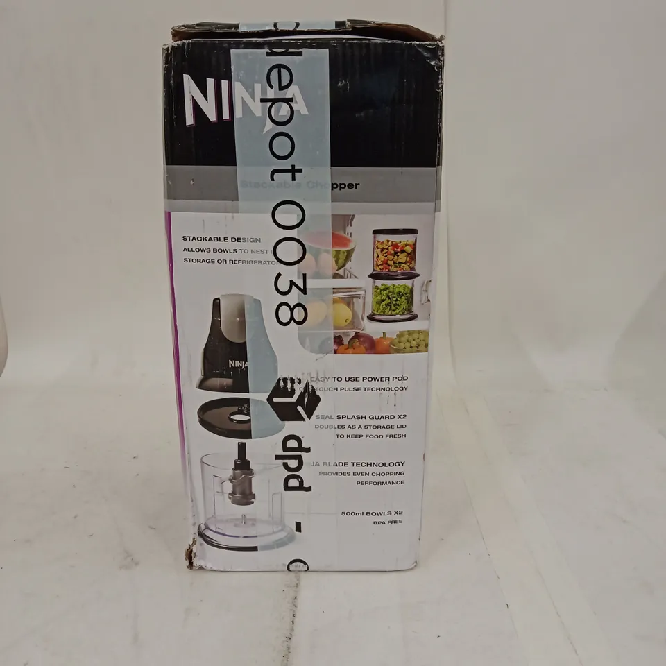 NINJA FOOD PROCESSOR NJ1002UKBK – BOXED
