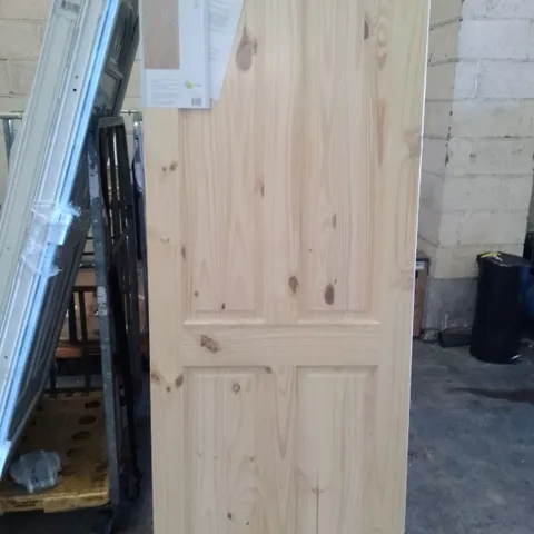 4 PANEL KNOTTY PINE INTERNAL DOOR 1981×762×35MM