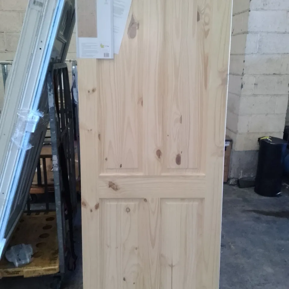 4 PANEL KNOTTY PINE INTERNAL DOOR 1981×762×35MM