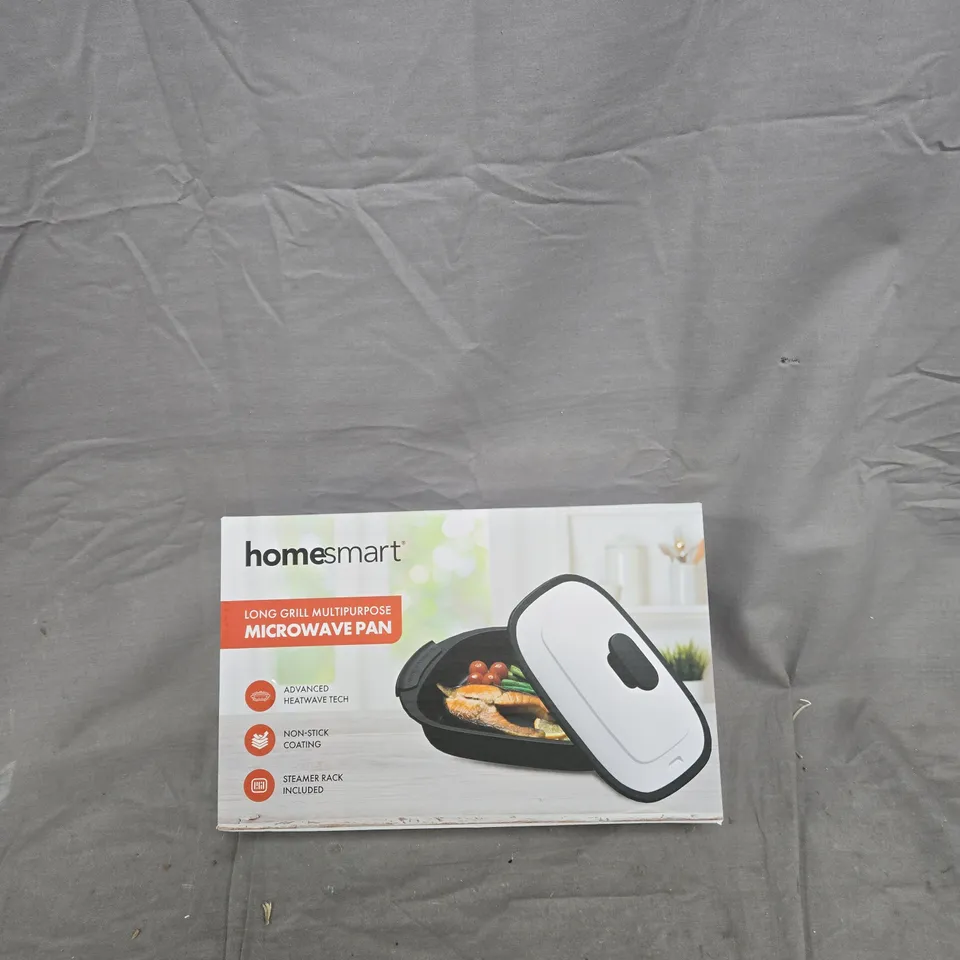 HOMESMART LONG GRILL MULTIPURPOSE MICROWAVE PAN