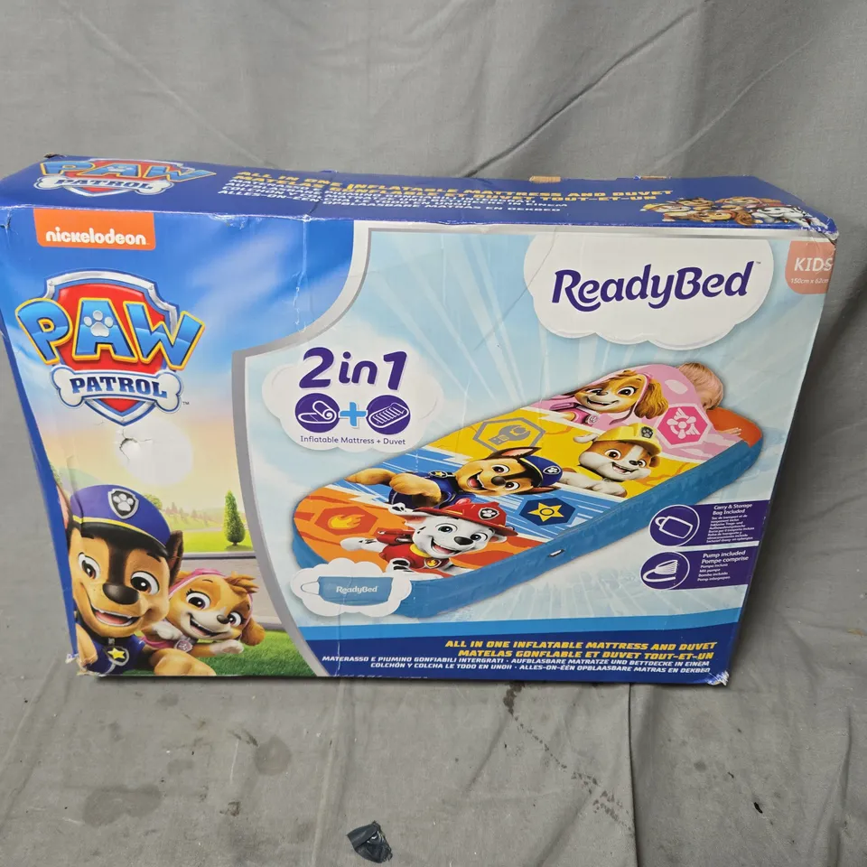 PAW PATROL READY BED