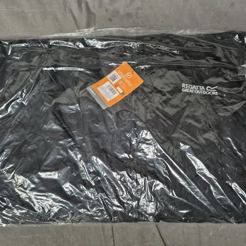 RAGATTA KIDS WATERPROOF ROBE IN BLACK SIZE 9-13 YEARS