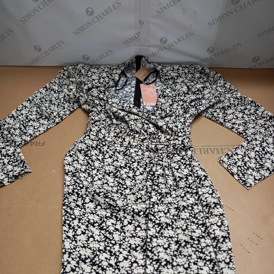 LIENA SLEEVE MINI DRESS SIZE 8