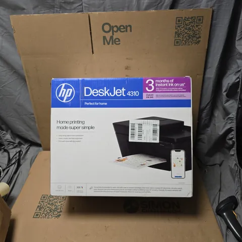 HP DESKJET 4310 PRINTER – BOXED (INKJET)