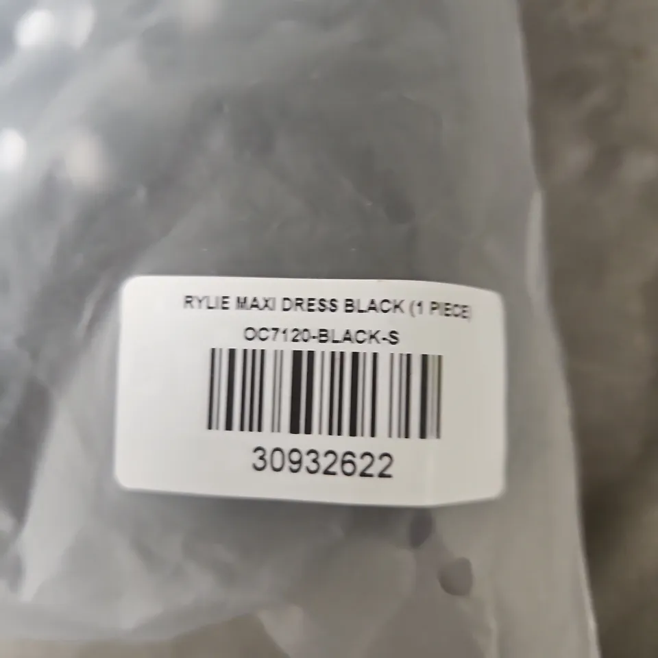 OUTCAST MAXI DRESS BLACK – SIZE S (1 PIECE)