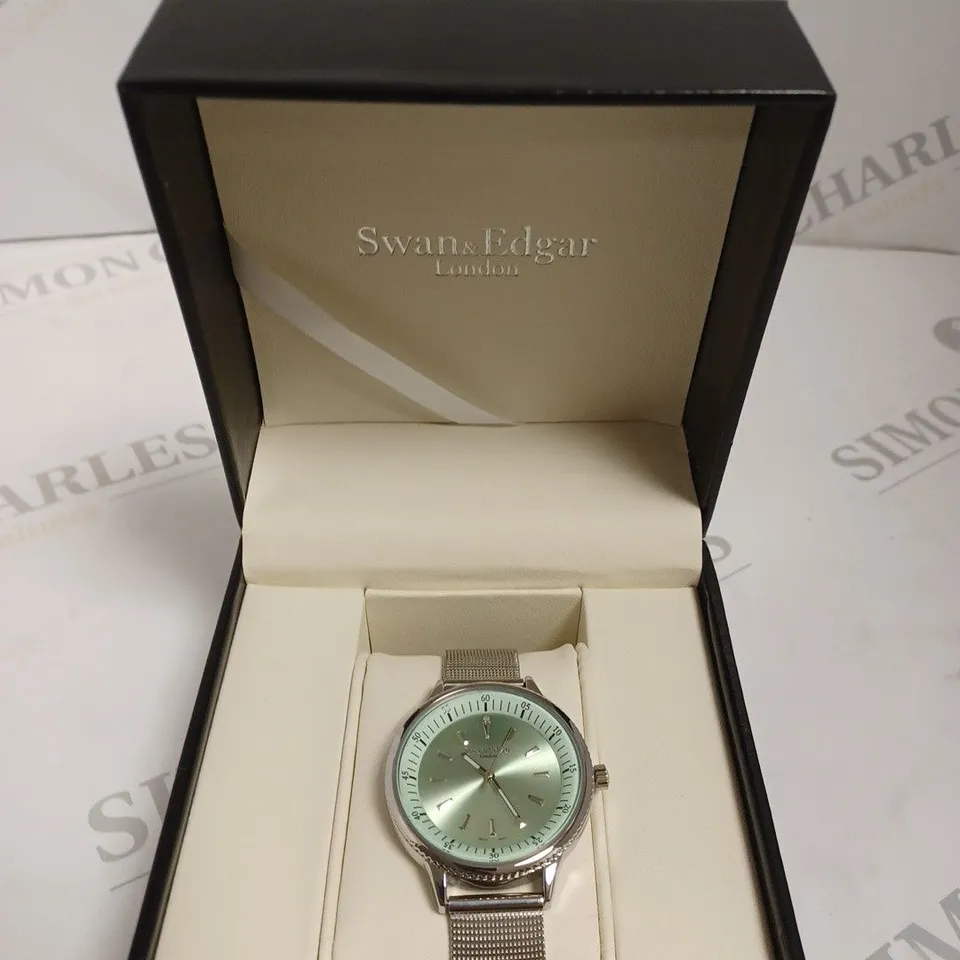 SWAN & EDGAR LADIES BLISS DIAMOND WATCH STEEL - SILVER