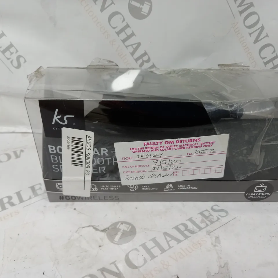 KITOSUND BOOMBAR+ WIRELESS SPEAKER 