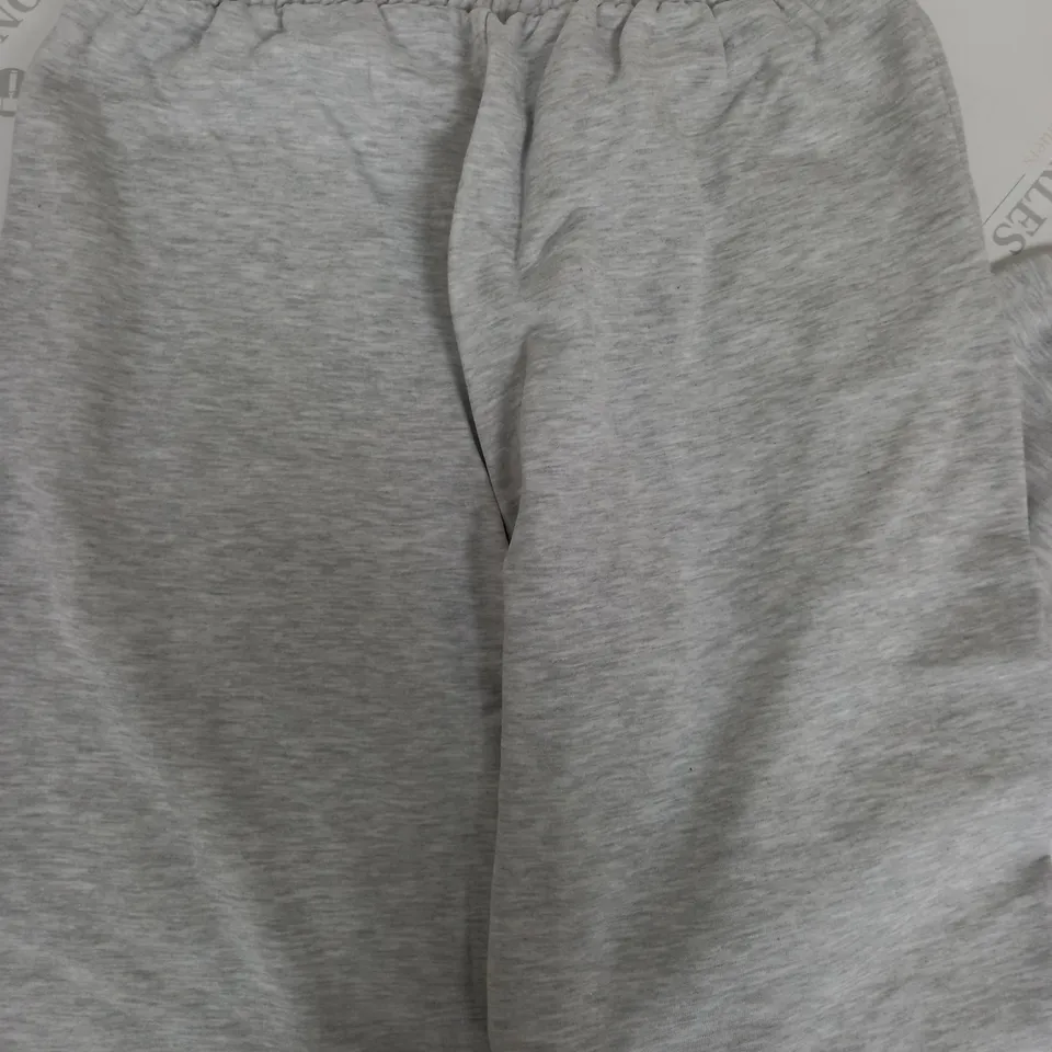 GYM KING FUNDAMENTAL BOYFRIEND JOGGERS IN GREY - UK SIZE 14 