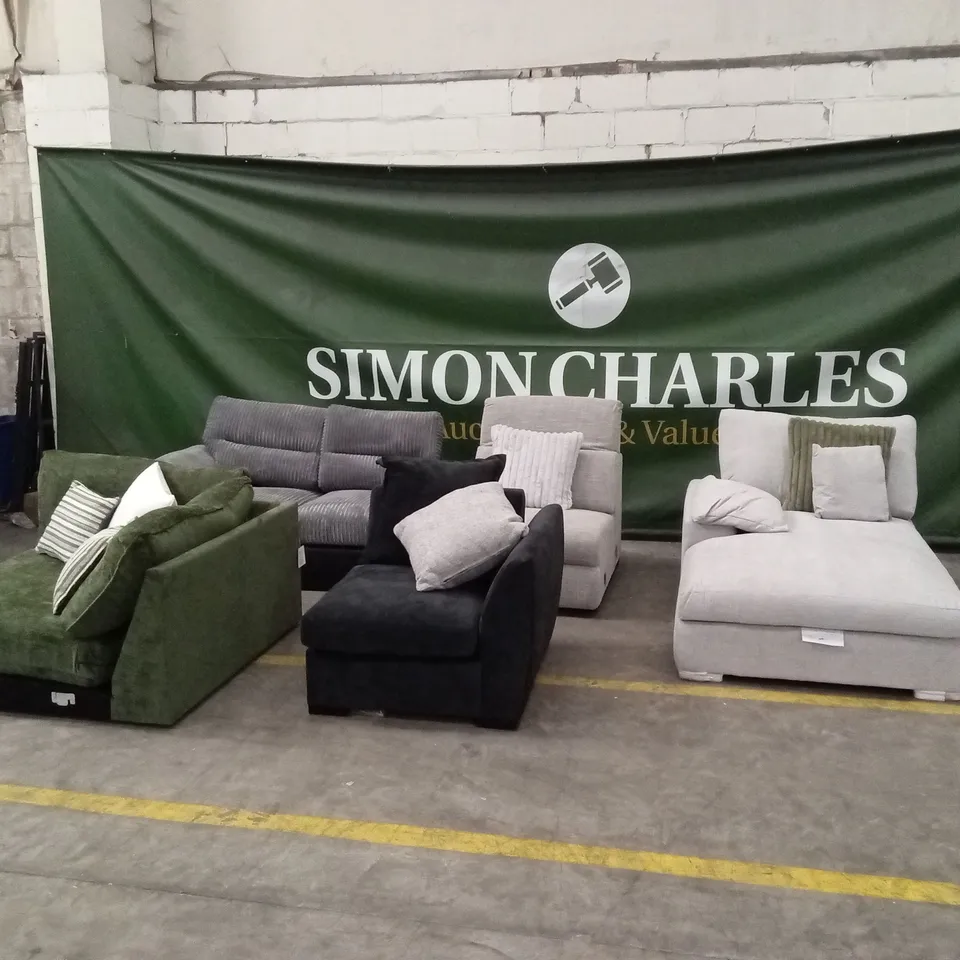 5 x ASSORTED DESIGNER SOFA PIECES