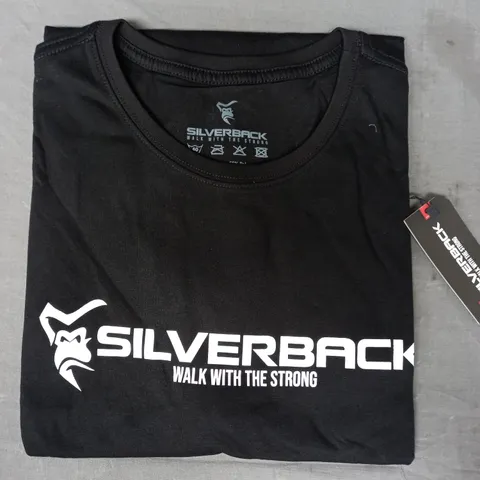 SILVERBACK VENTIS T-SHIRT IN BLACK SIZE 2XL