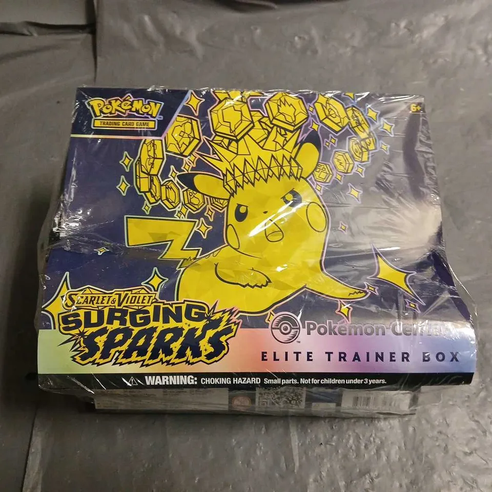 SEALED POKEMON SCARLETT & VIOLET SURGING SPARKS ELITE TRAINER BOX