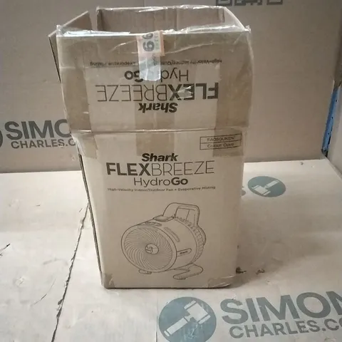 SHARK FLEXBREEZE HYDROGO FA050UK PORTABLE MISTING FAN COLOUR - DOVE
