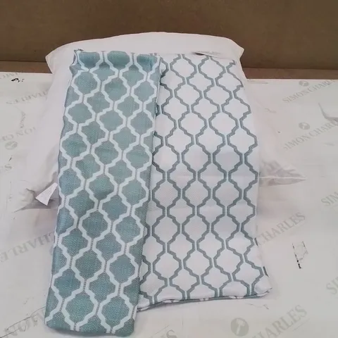 BAGGED DAREECE GEOMETRIC SQUARE THROW CUSHION