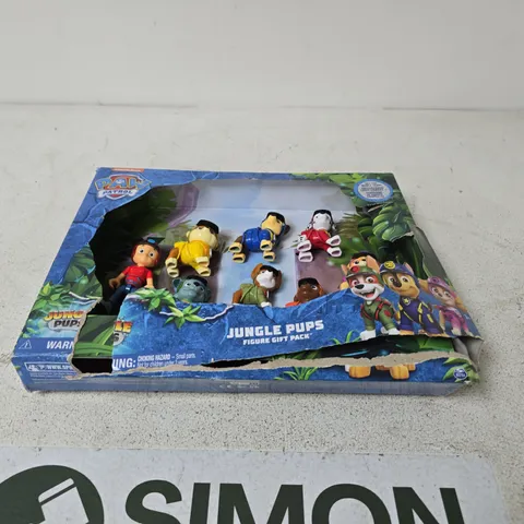 PAW PATROL JUNGLE PUPS FIGURE GIFT PACK – BOXED (DAMAGED PACKAGING)