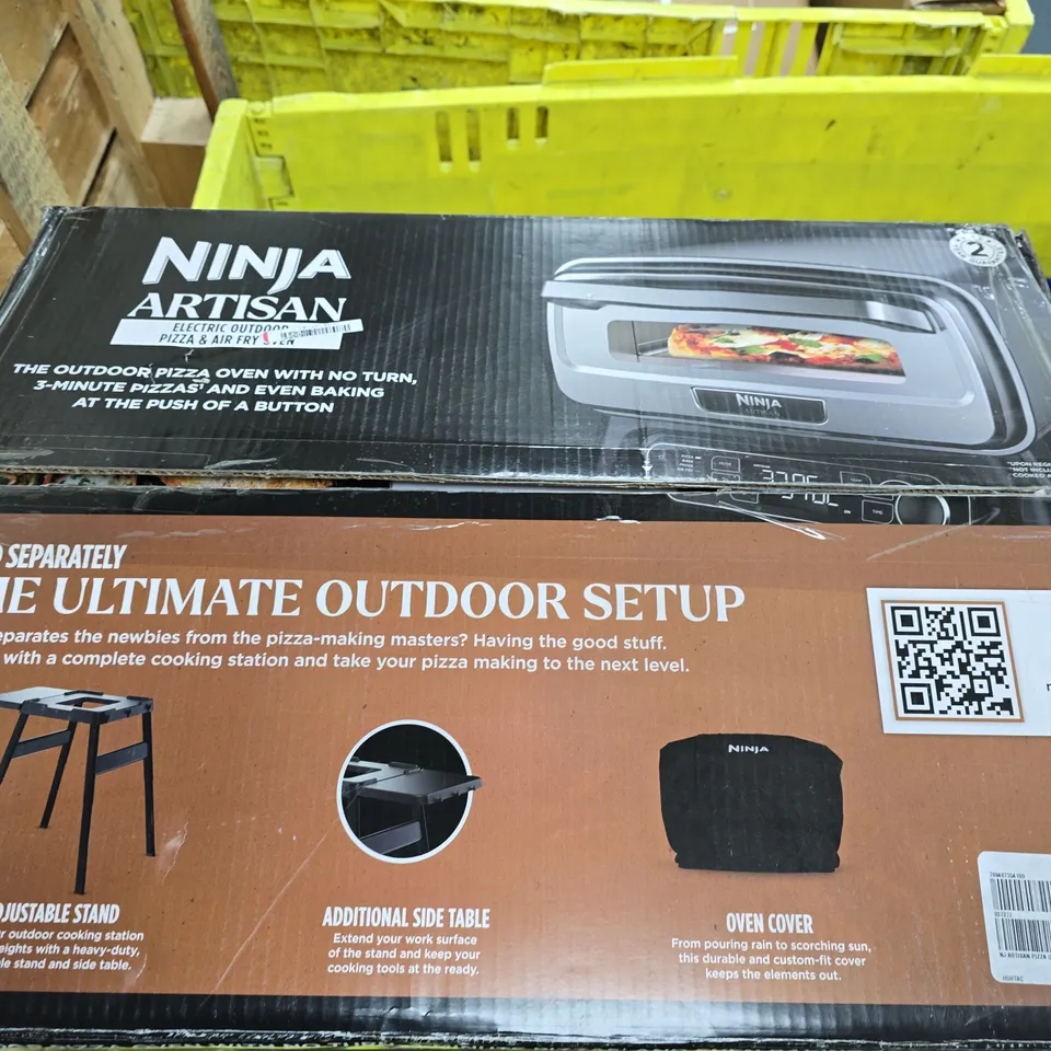 NINJA ARTISAN PIZZA OVEN WITH COVER MO201UK