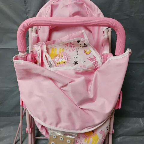 BOO JUNIOR PRAM & BAG IN PINK