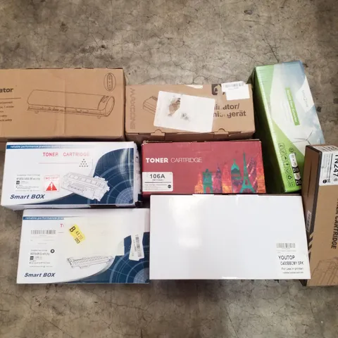 PALLET CONTAINING ASSORTED TONER CARTRIDGES