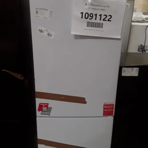 HOOVER HOCT3L517FWK FREE-STANDING FRIDGE FREEZER IN WHITE - UNPROCESSED RAW RETURN