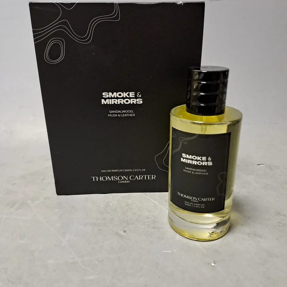 BOXED THOMSON CARTER SMOKE & MIRRORS EAU DE PARFUM 100ML