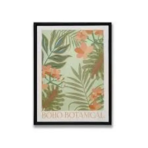 HOME STORIES EMBOSSED ARTWORK WITH FRAME