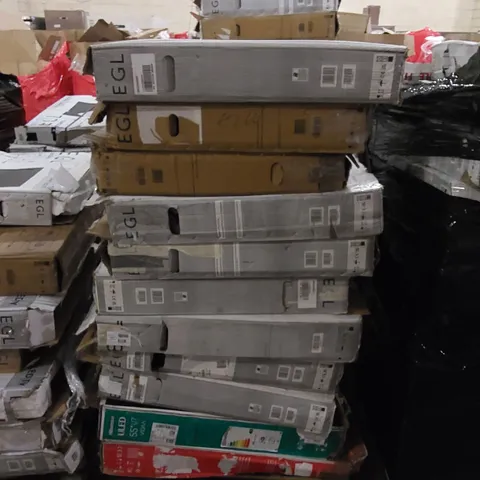 PALLET OF APPROXIMATELY 11 X ASSORTED UNTESTED TVS. BRANDS, MODELS AND CONDITIONS VARY