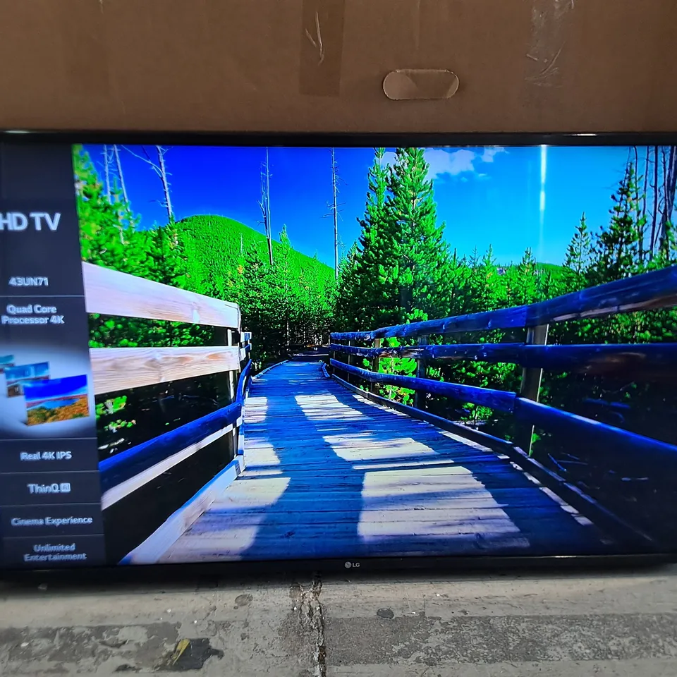 LG 43UN71006LB 43 INCH 4K ULTRA HD HDR SMART LED TV FREEVIEW FREESAT HD