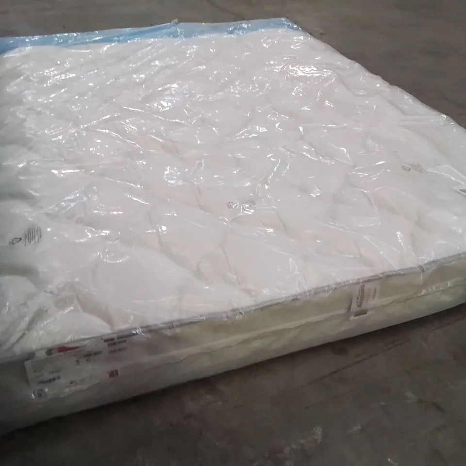 QUALITY BAGGED DESIGNER KING SIZE 150cm AIRSPRUNG LUXURY QUILTED MEDIUM MATTRESS RRP £259