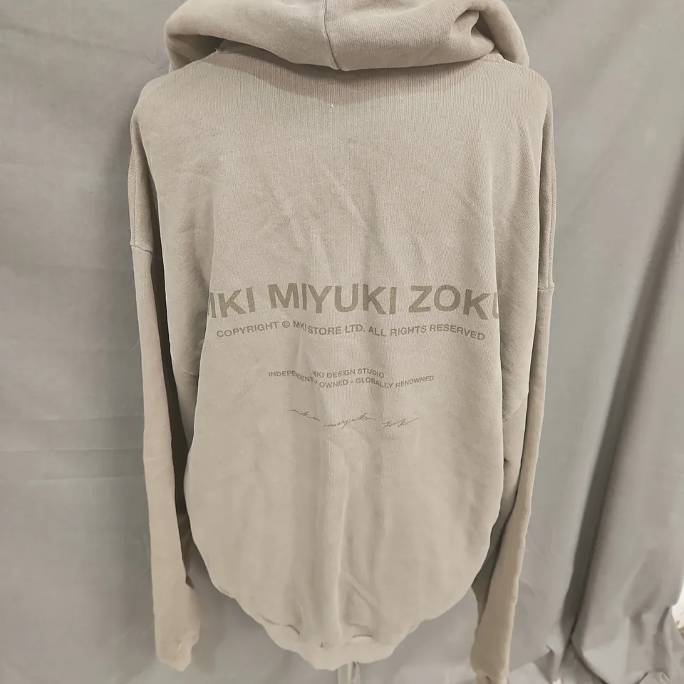 MKI MIYUKI ZOKU GREEN HOODIE - M