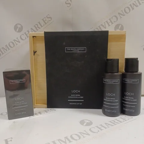 BOXED THE WHITE COMPANY LOCH GROOMING GIFT SET 