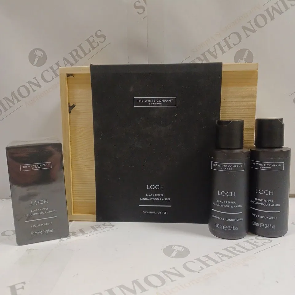 BOXED THE WHITE COMPANY LOCH GROOMING GIFT SET 