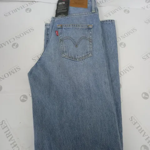 LEVIS STRAUSS RIBCAGE WIDE LEG JEANS SIZE W24 L32