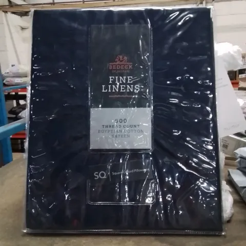 X9 BRAND NEW BEDECK SQUARE OXFORD PILLOW CASES 