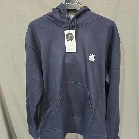 LOUNGE HOODIE NAVY – SIZE M