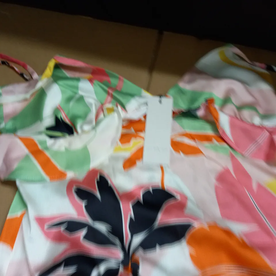 NEVER FULLY DRESSED PALM HANNAH DRESS - UK  14