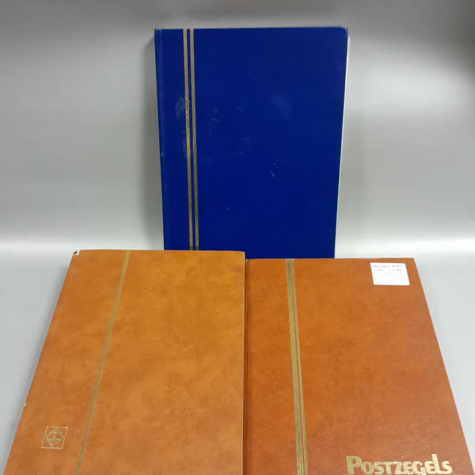 3 X VIEWING BOOKS TO CONTAIN NETHERLANDS STAMPS FROM VARIOUS YEARS  