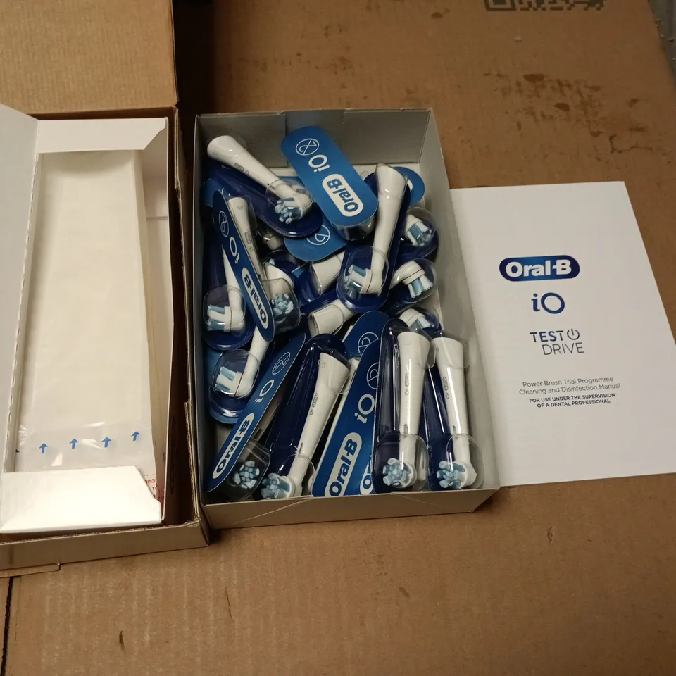 ORAL-B IO TEST DRIVE KIT – 25 BRUSH HEADS