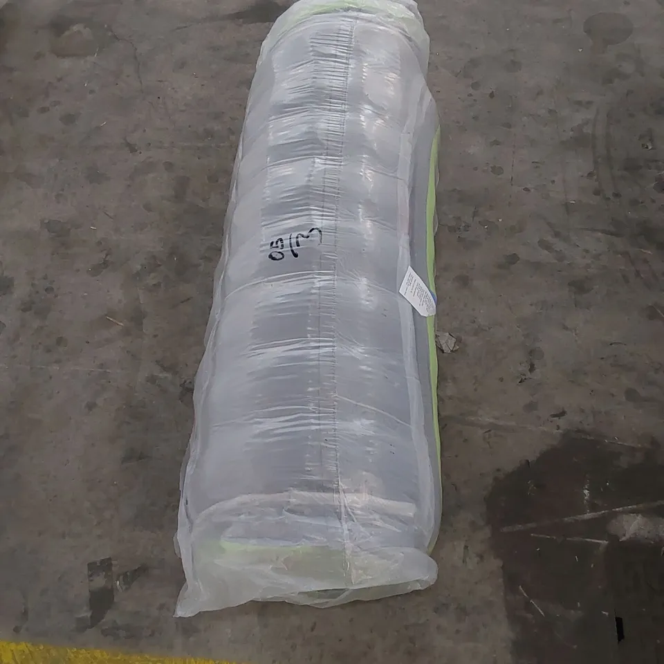 QUALITY BAGGED AND ROLLED 3FT SINGLE HYBRID FIBRE FOAM OPEN COIL MATTRESS 