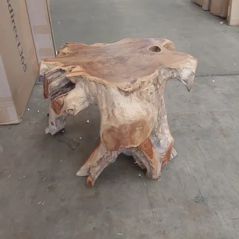 HOMESDIRECT365 TEAK ROOT DRIFT WOOD TABLE BASE - BASE ONLY, NO TABLE TOP