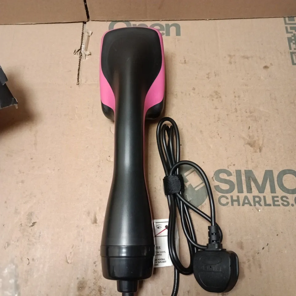 ONE-STEP HAIR DRYER AND STYLER – PINK/BLACK - BOXED